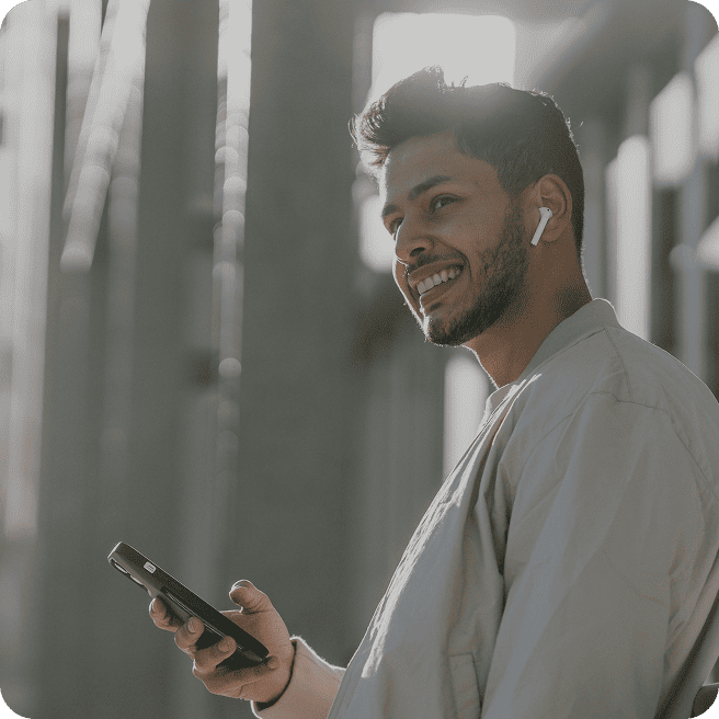 img men with phone